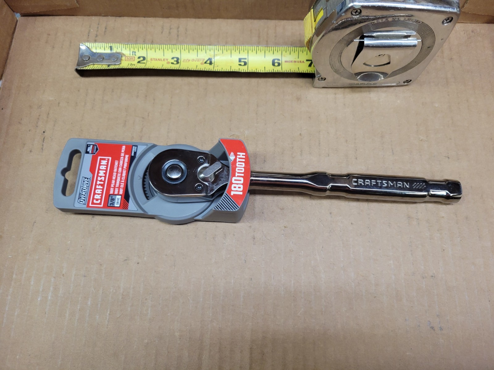 Craftsman Overdrive 3/8″ Drive 180 Tooth Gun Metal Ratchet No CMMT82111