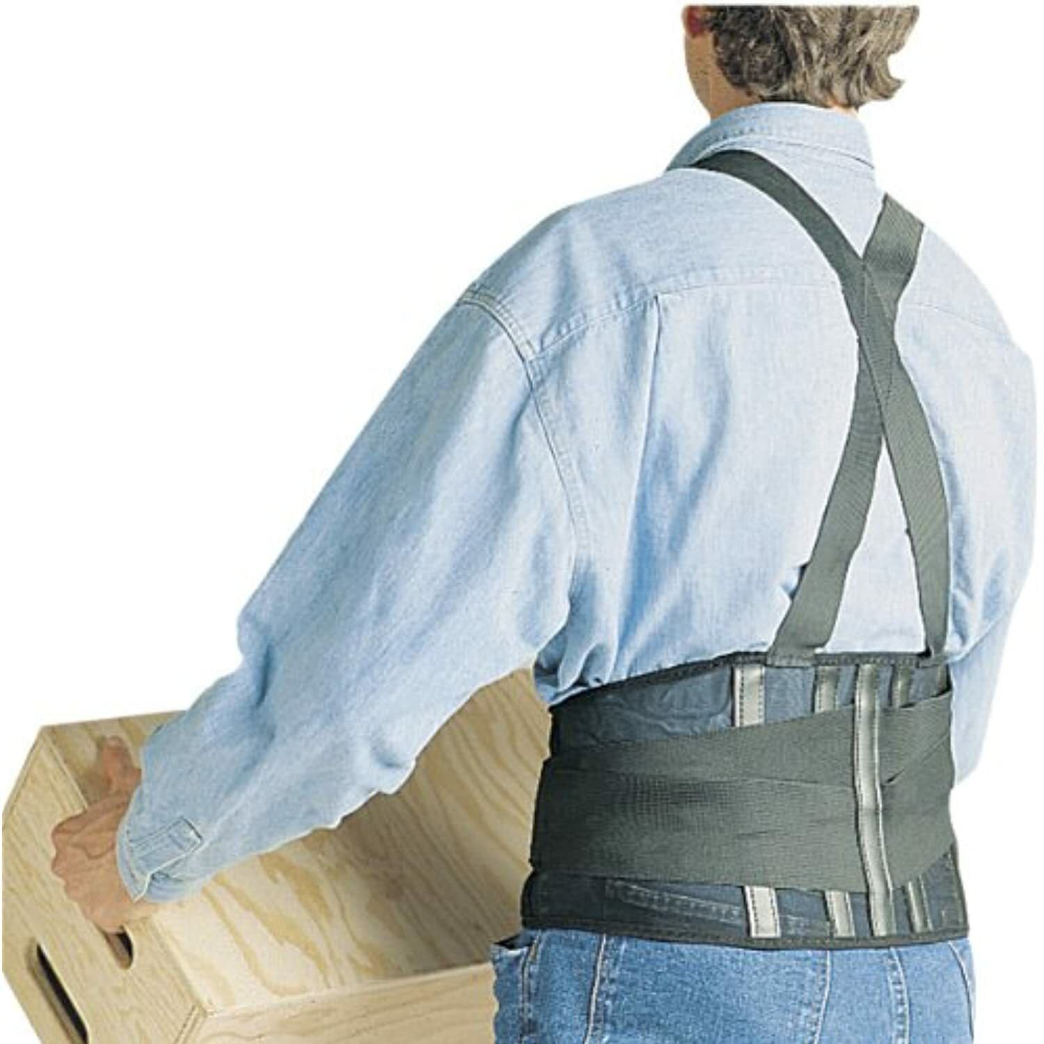 SAS Safety 7146 Lightweight Deluxe Back Support Belt, X-Large
