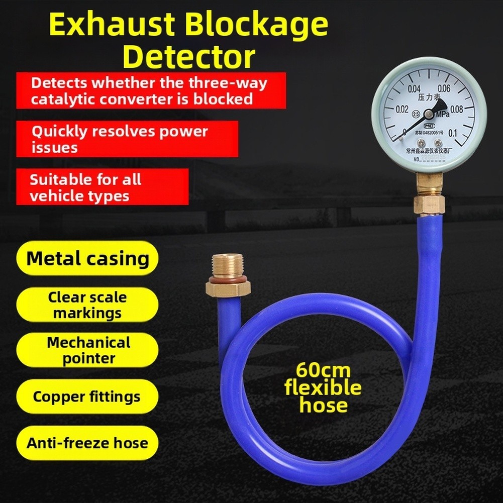 Mechanical Exhaust Back Pressure Gauge for Accurate Automotive Testing
