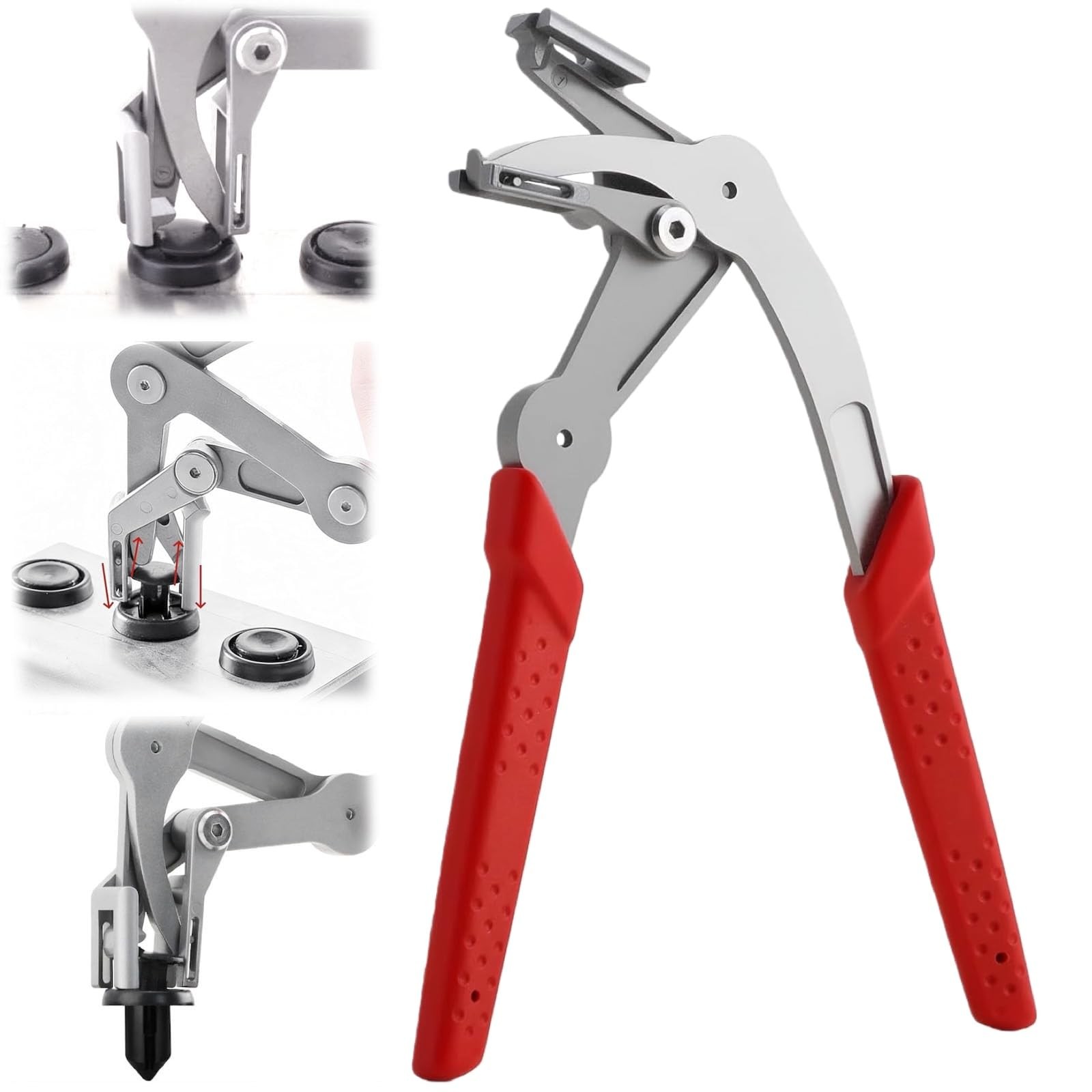 Automotive Clip Removal Tool for Plastic Fasteners, Trim & Push Pins