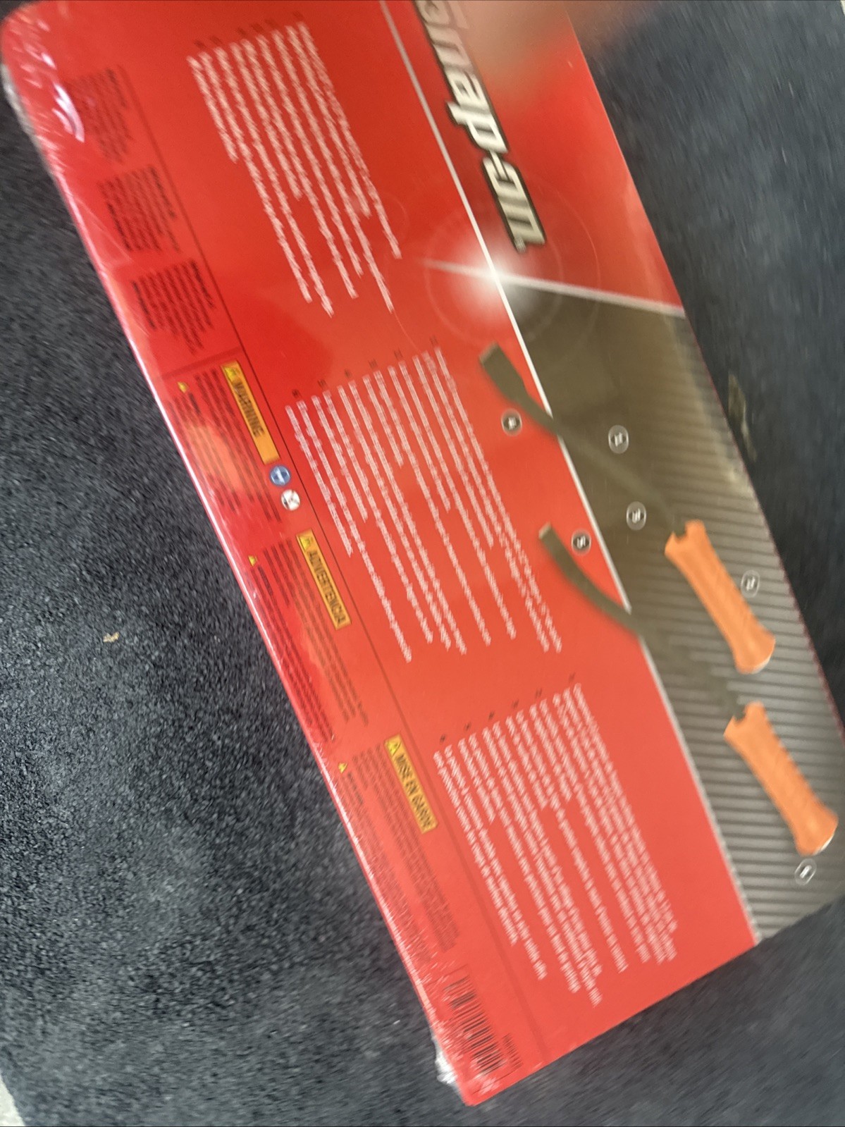 For Snap-on Orange 2pc Heavy-Duty Angled Striking Carbon Scraper Set CSAB200o