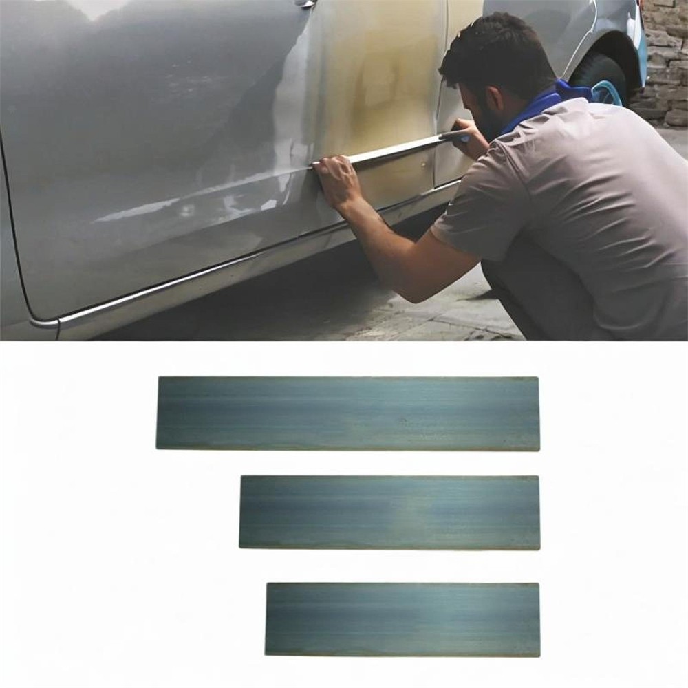 3x Car Body Filler Spreader Film Scrape Air Bubble Removing Tool Set Lightweight