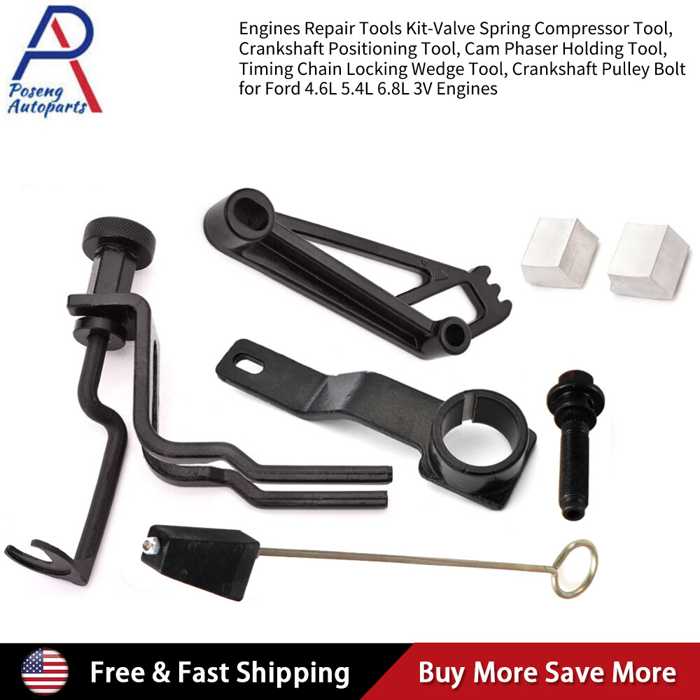 Engines Repair Tool Kit – Valve Spring Compressor for Ford 4.6L/5.4L/6.8L 3V