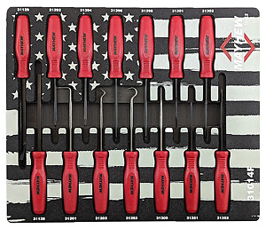 Mayhew Steel Products 31014F 14 Piece Micro Hand Tool Set
