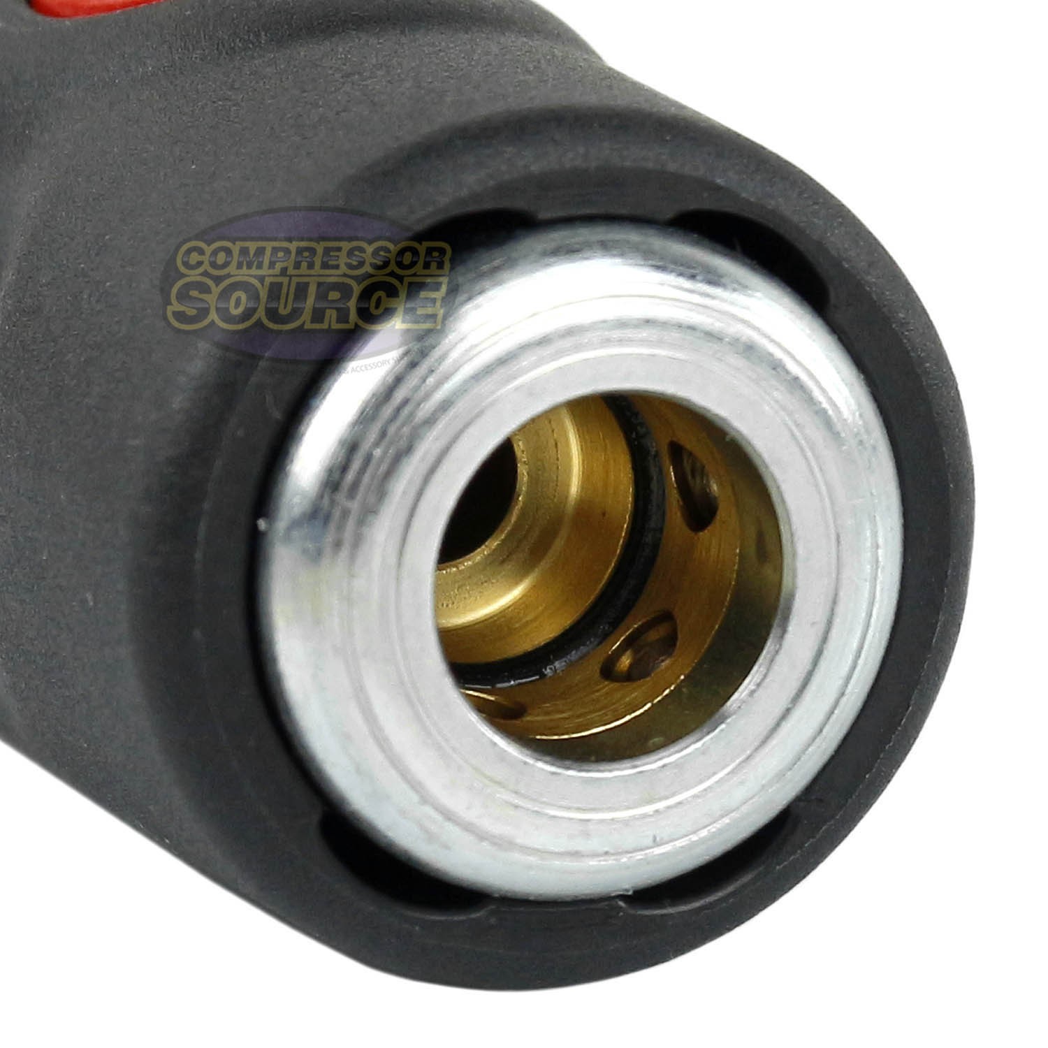 3 Prevost Push Button Automotive Style Truflate Air Coupler 1/2″ NPT USI061203