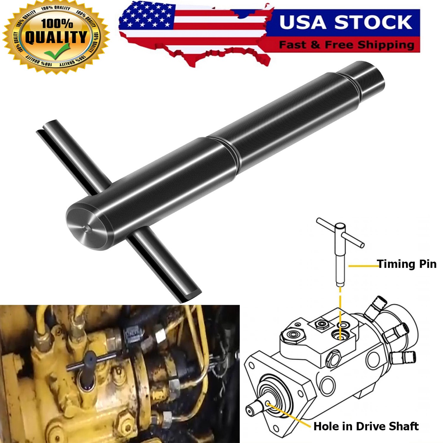 JDG1559 Timing Pin for John Deere Stanadyne Injection Pump Timing Tool 40610