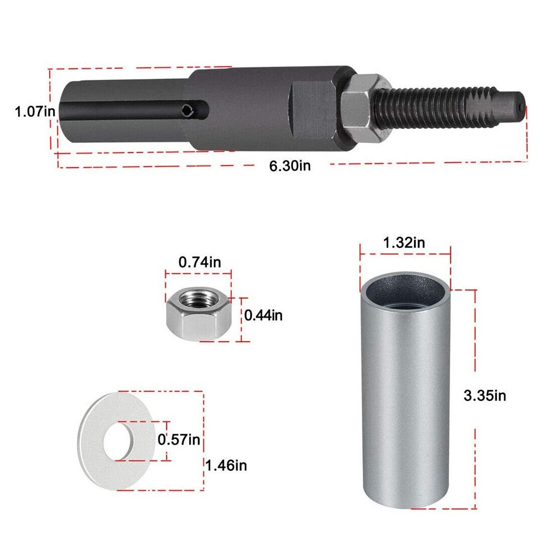 lb7 Injector Tube/Cup Installer/Remover for GM 6.6L Duramax Diesel 2001-2020 NEW