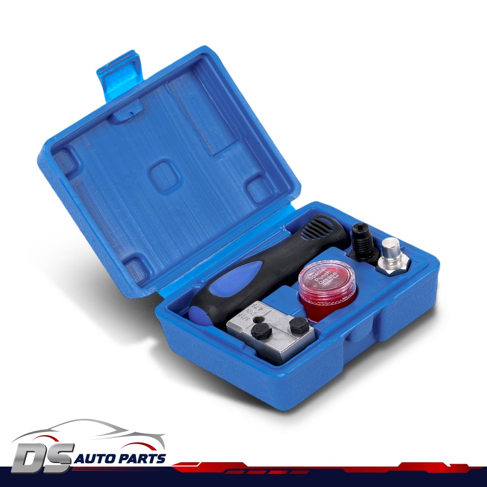Universal Handheld Car 3/16” Single Flare W/Storage Brake Line Flaring Tool Kit