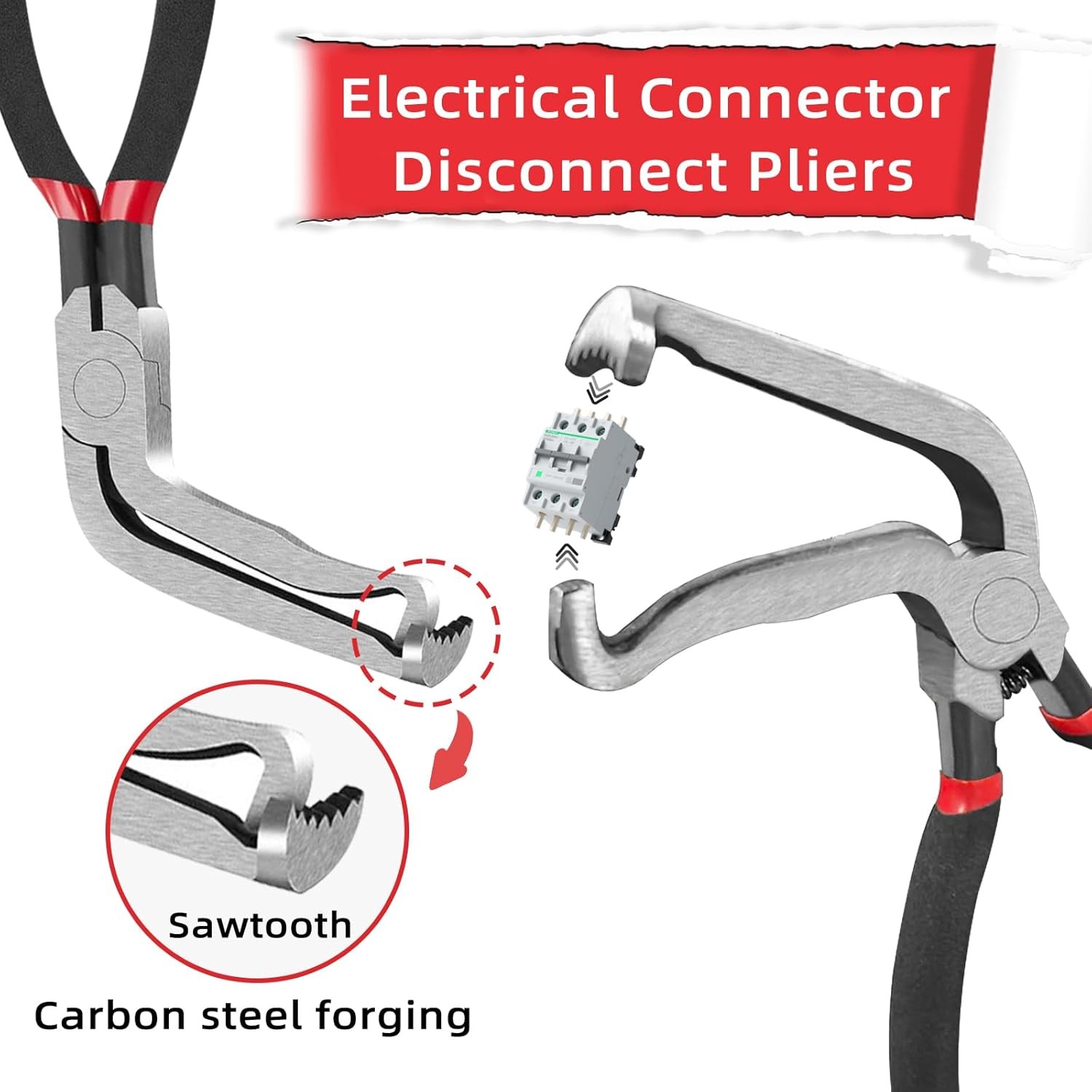 7pc Automotive Electrical Disconnect Pliers Set Sensor & Fuel Line Removal Tool