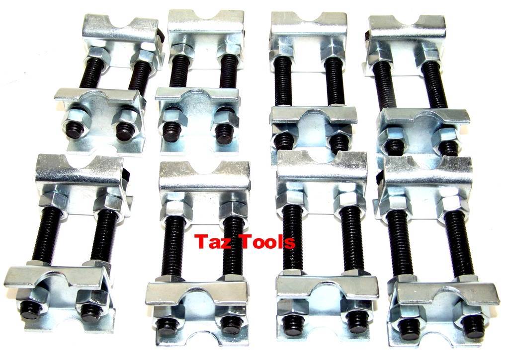 8 pcs Mini Coil Spring Compressor Adjustable Spring Struts Shocks Adjuster Tool