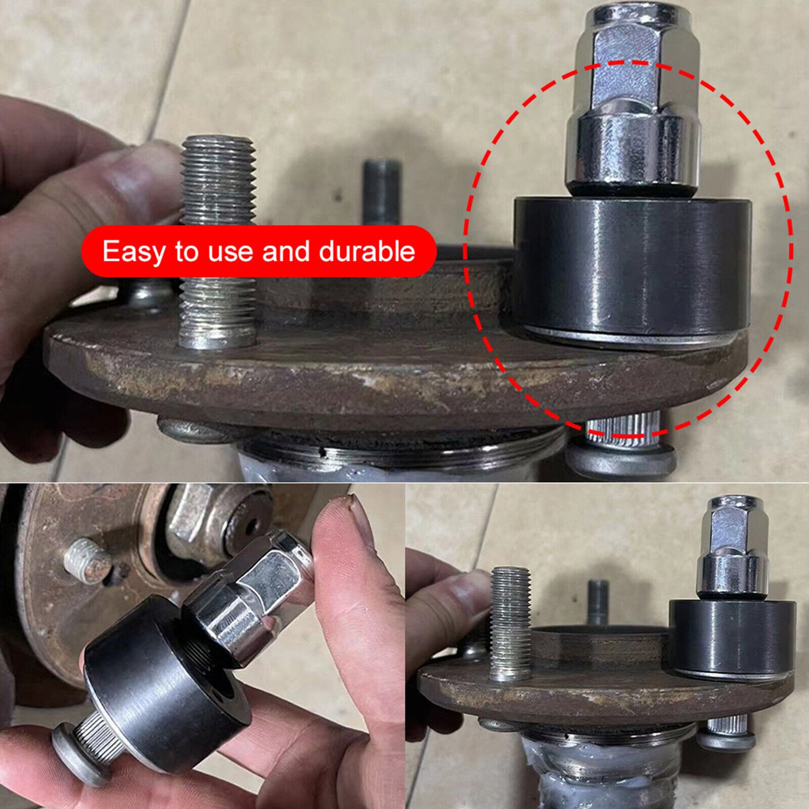 2Pcs 22800 Wheel Stud Installer Tool Replacement Compatible For Most Truck