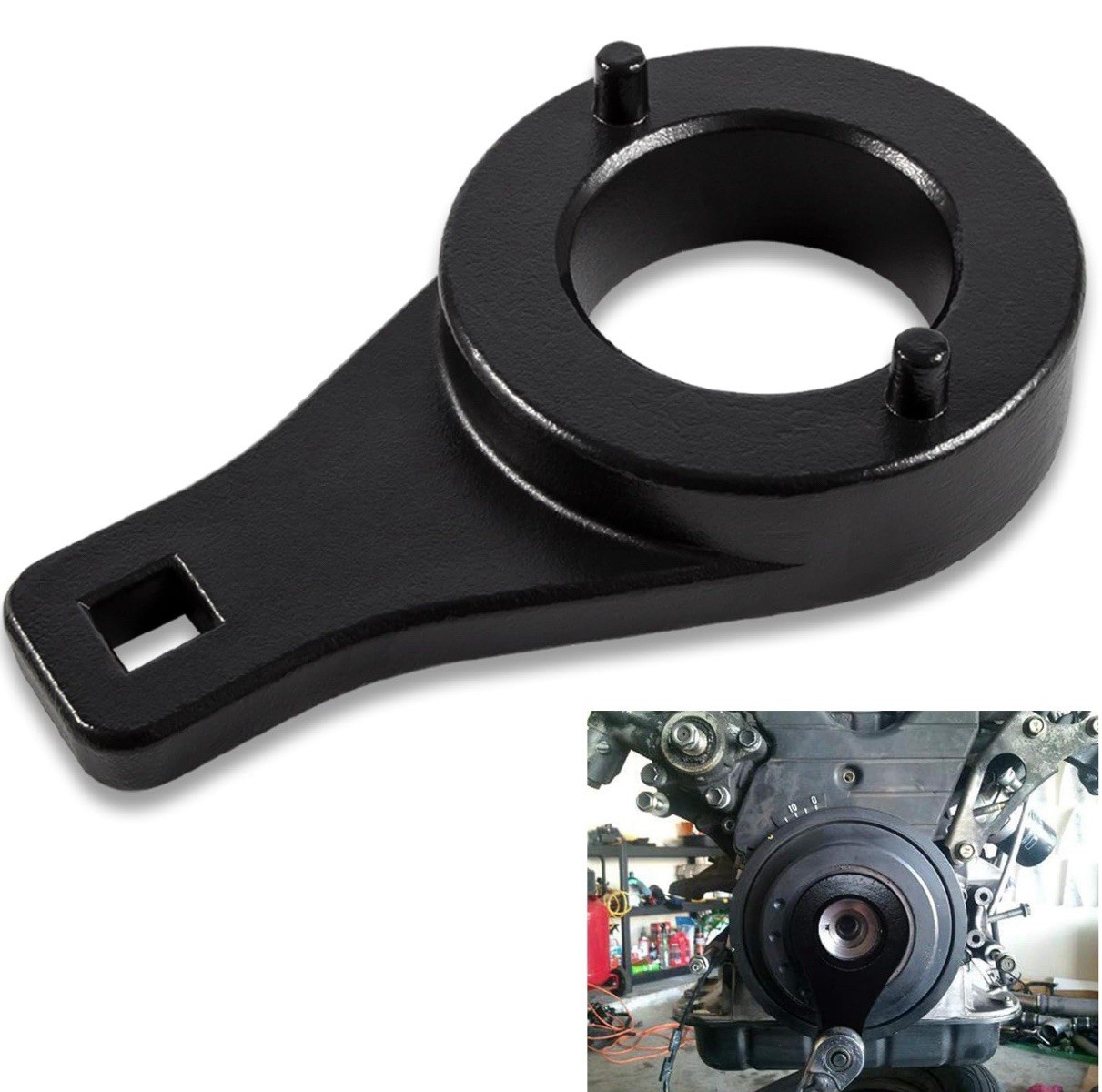 Harmonic Damper Pulley Holding Tool Crankshaft Holder For Toyota 3.4L V6
