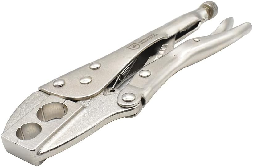 Interstate Pneumatics H6 V-Grip Type Crimper – 2 Opening 2 Dies for Silver