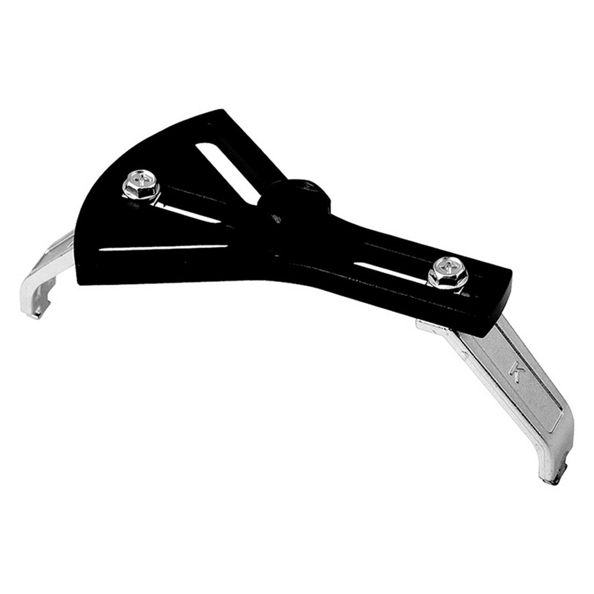 Fuel Pump Remover Tank Lock Ring Tool Adjustable 5.5in-7in Car Accessories Black