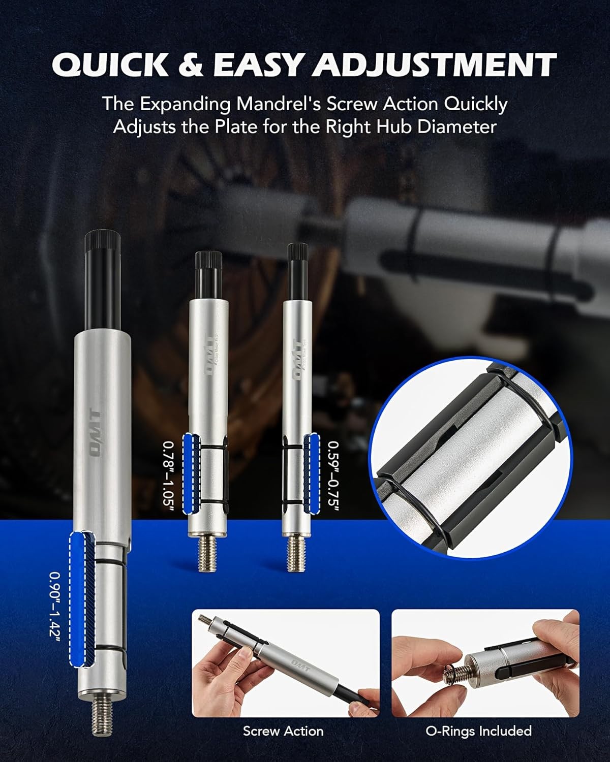11pc Universal Clutch Centering Alignment Tool Kit for Car Clutch Disc Alignment