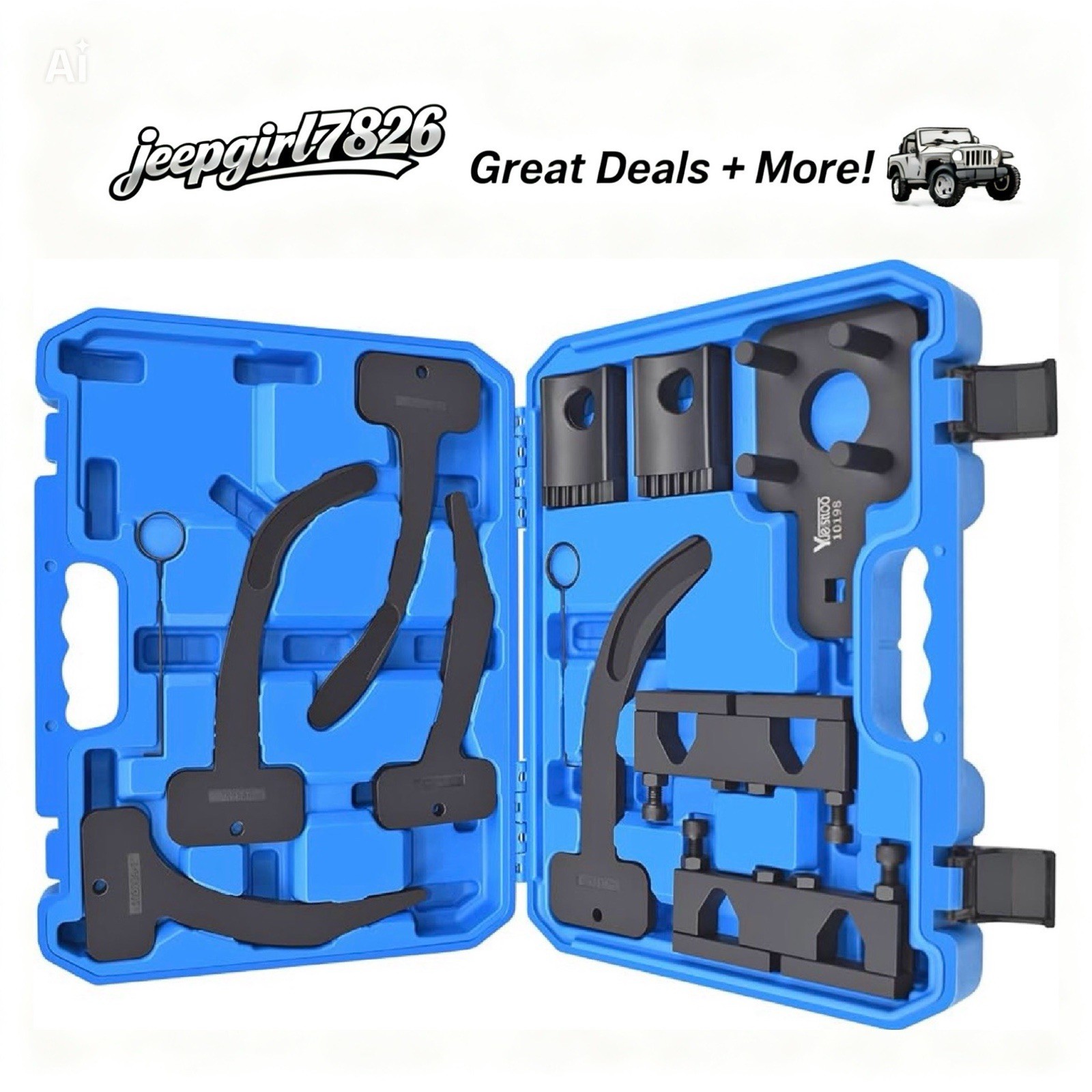Camshaft Timing Chain Tool Kit 2011-2019 12 Piece 3.0L 3.2L 3.6L V6