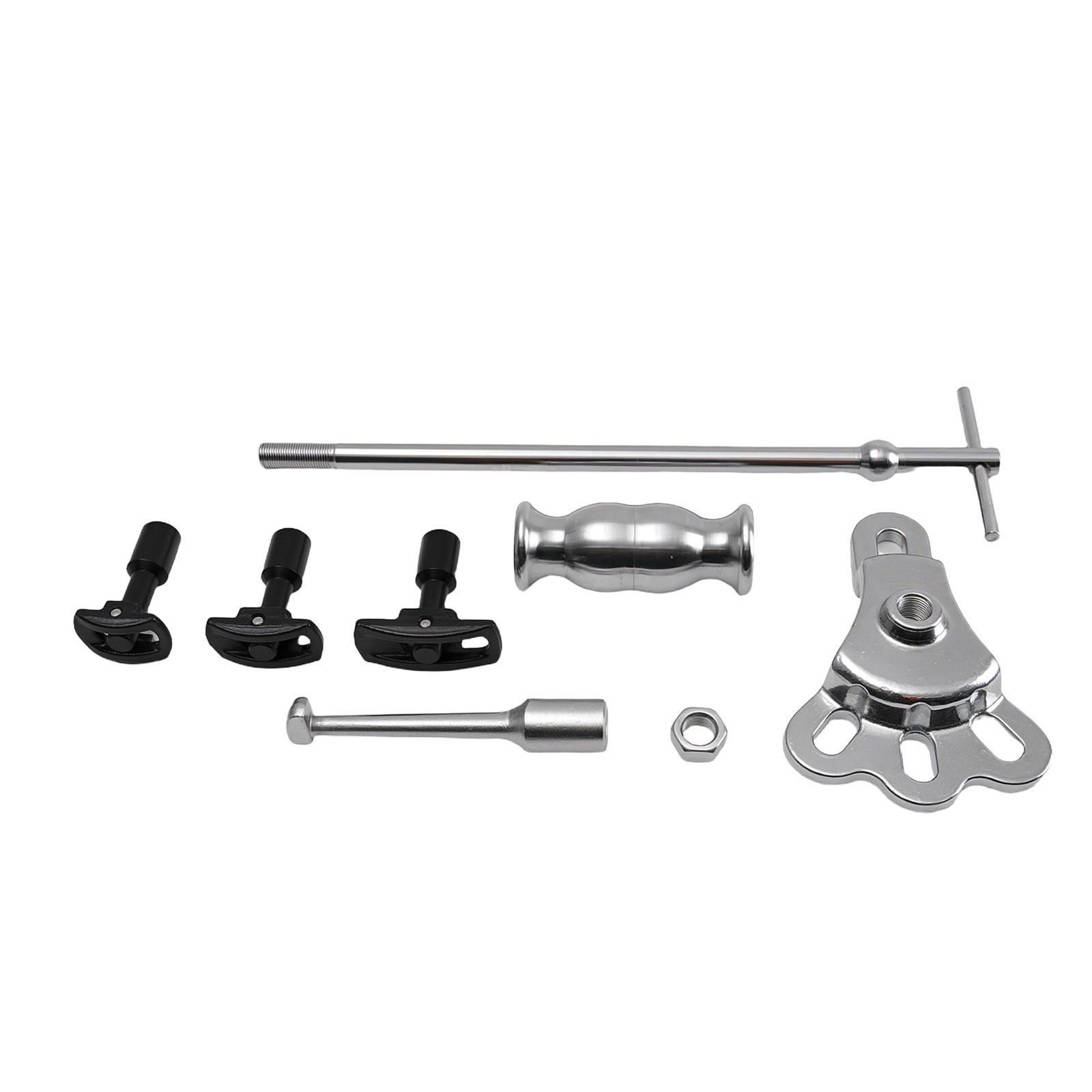 8 Piece Slide Hammer Bearing Puller Set for Vehicle Seal Removal Tool Kit w/Case