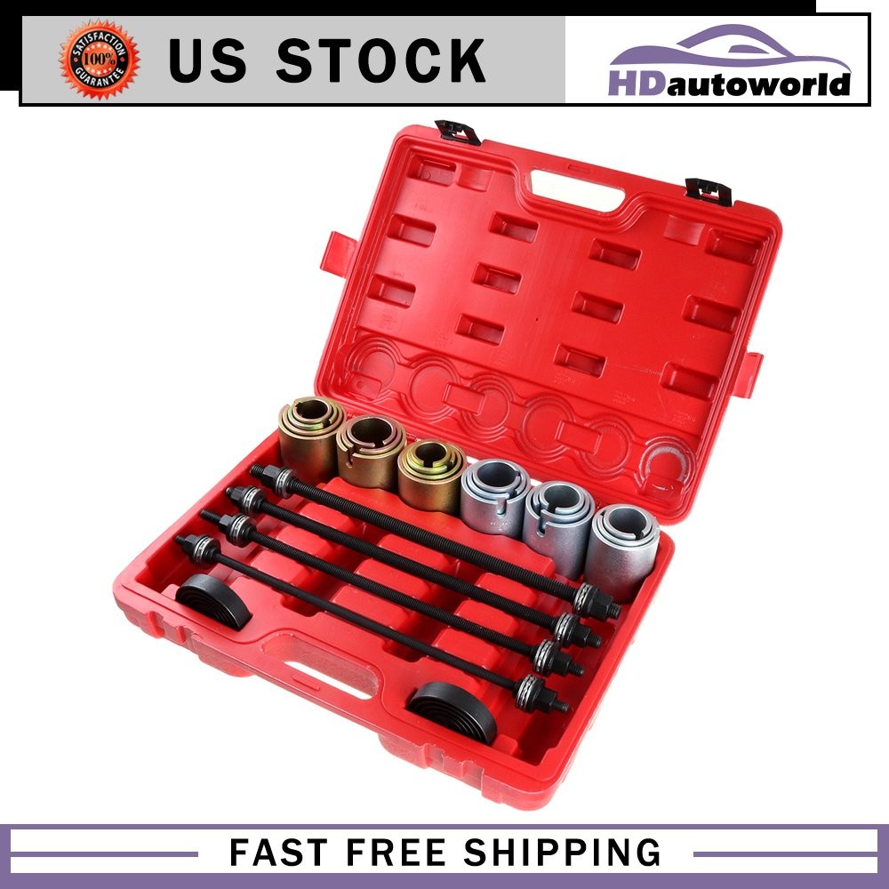 Universal Press and Pull Sleeve Remove Install Bushes& Bearings& Seals Tool Kit