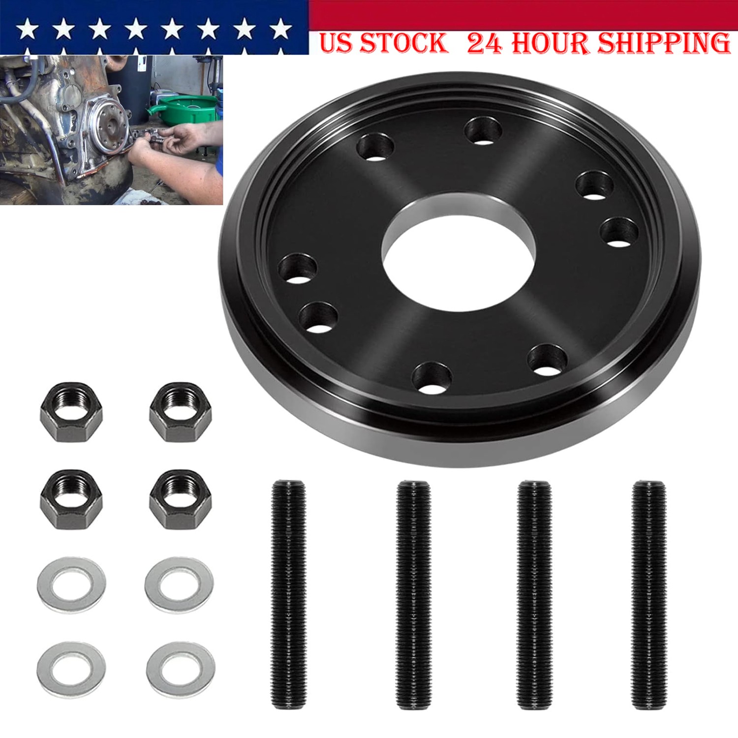 Rear Crankshaft Seal & Wear Sleeve Installer for Cummins 3.9L,5.9L,6.7L,ISC 8.3L