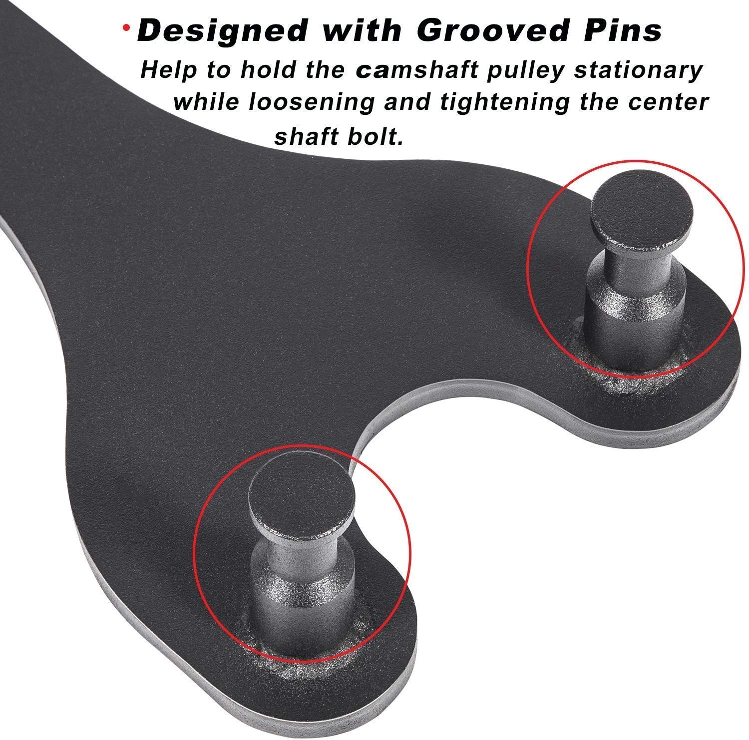 Harmonic Damper Pulley Holding Tool & Crankshaft Pulley Holder For Lexus Toyota