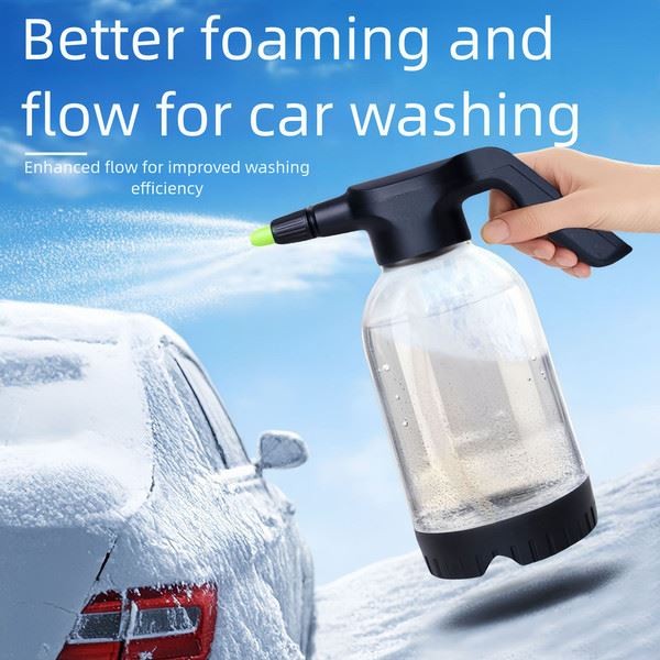 Electric Foamer Foam Spray Bottle PP Plastic Material Electric Motor Powered