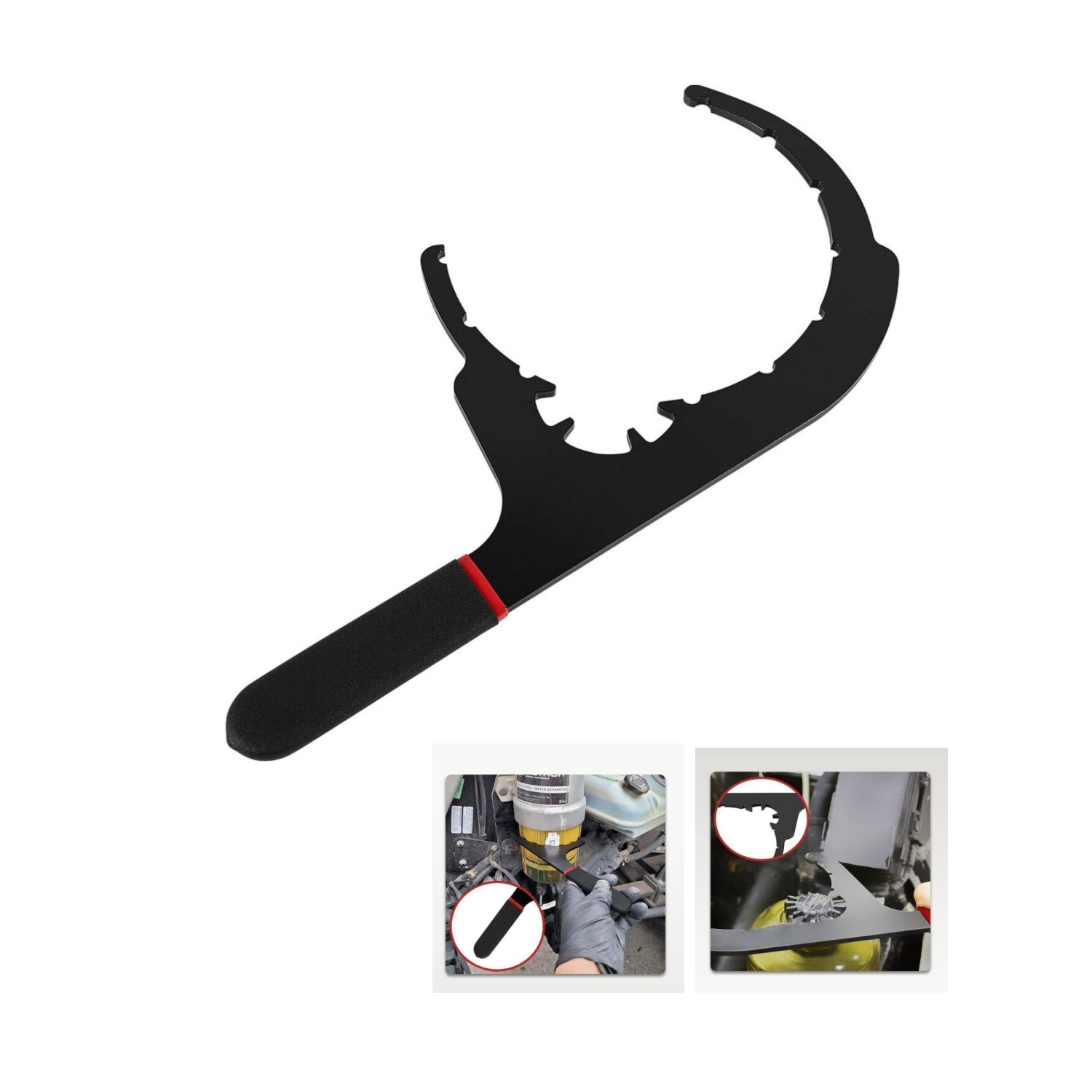 Diesel Fuel Filter Wrench Oil Filter Tool for 6″ 61110 Kenworth✈️