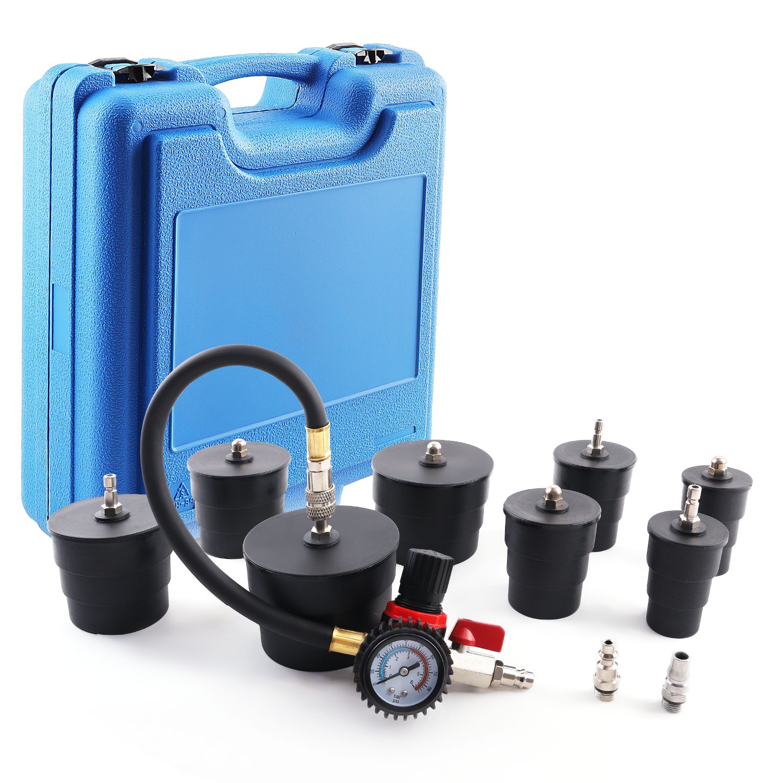 Safe Turbo Boost Leak Tester For Cooling Emissions Exhaust Pipes with Adapters