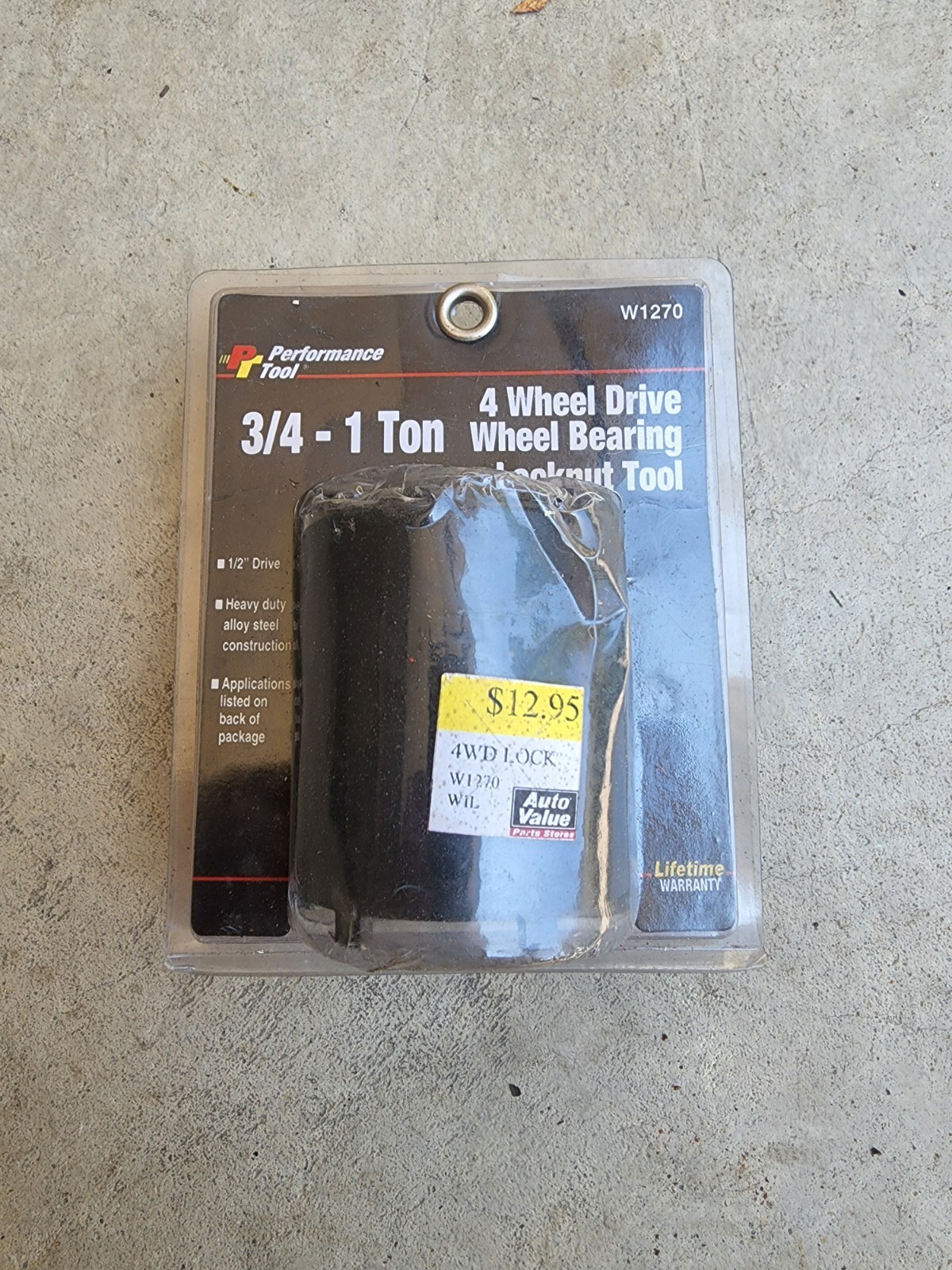 Performance Tool W1270 Ford/Gm 4 Wheel Drive Lock Nut Tool