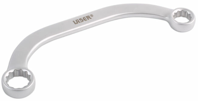 Laser 3586 Half Moon Ring Spanner 19mm x 22mm