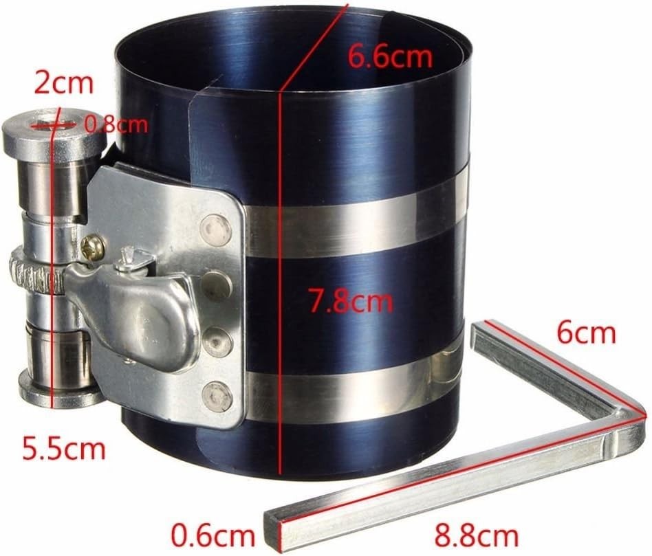 Adjustable Piston Ring Compressor & Pliers Kit – Precision Car Engine Tools