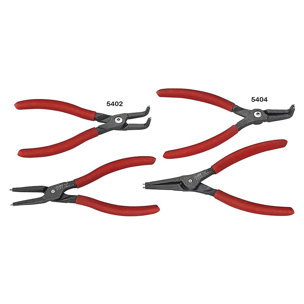 JTC-5404 RETAINING RING PLIERS-External bent . Length: 180mm