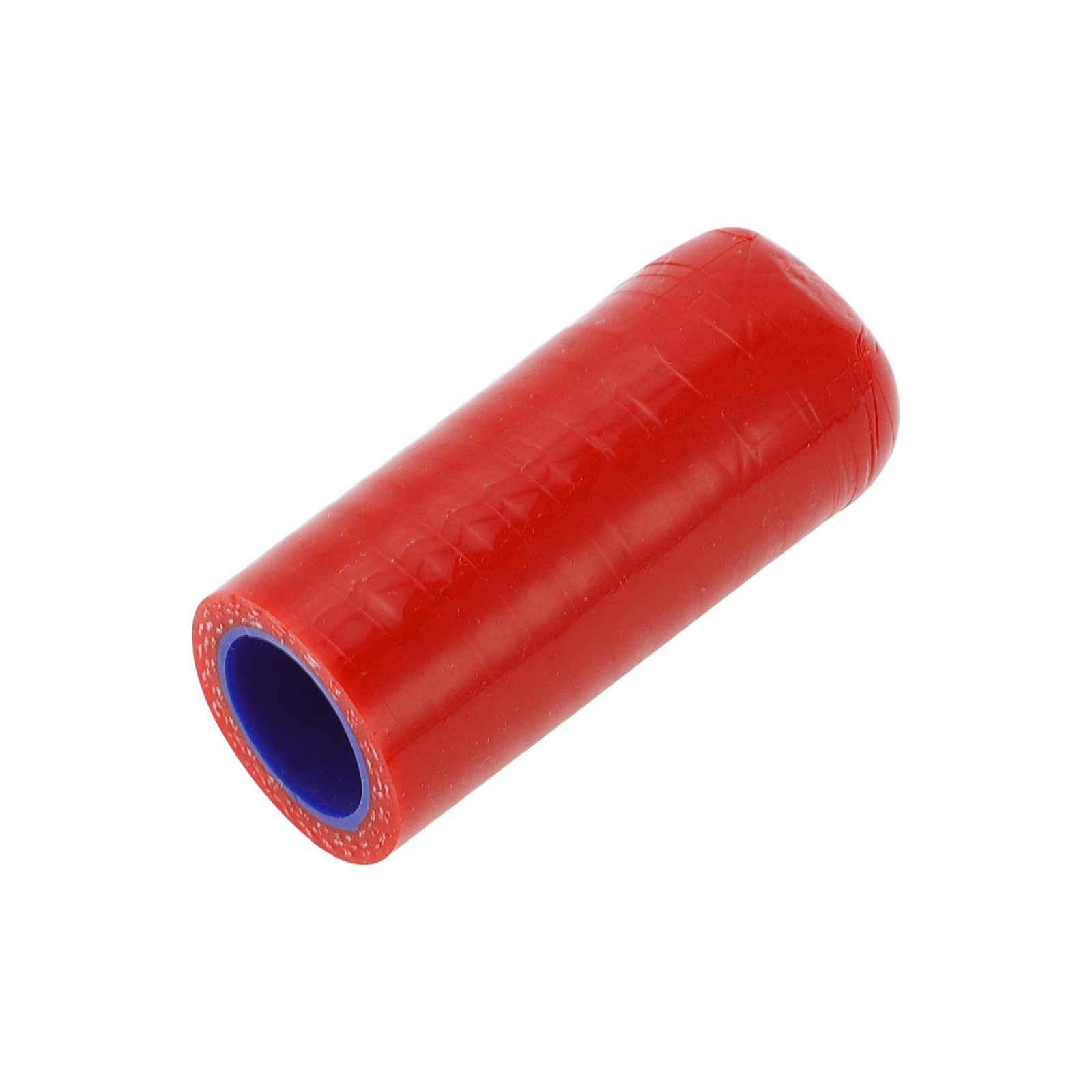 1pc 50mm 16mm/0.63″ ID Red Blue Silicone Rubber Tube Cap for Car Universal