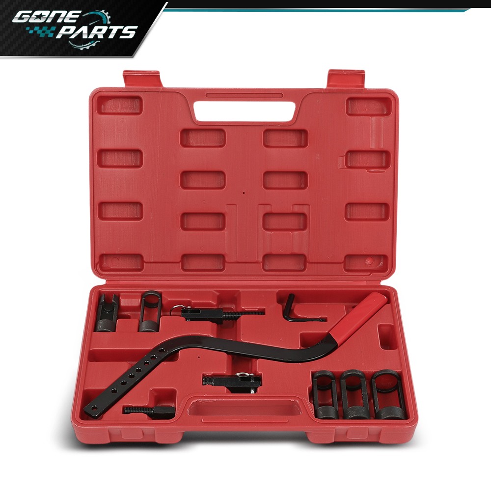 Valve Spring Compressor Kit Remover & Installer Disassembling Tool Carbon Steel