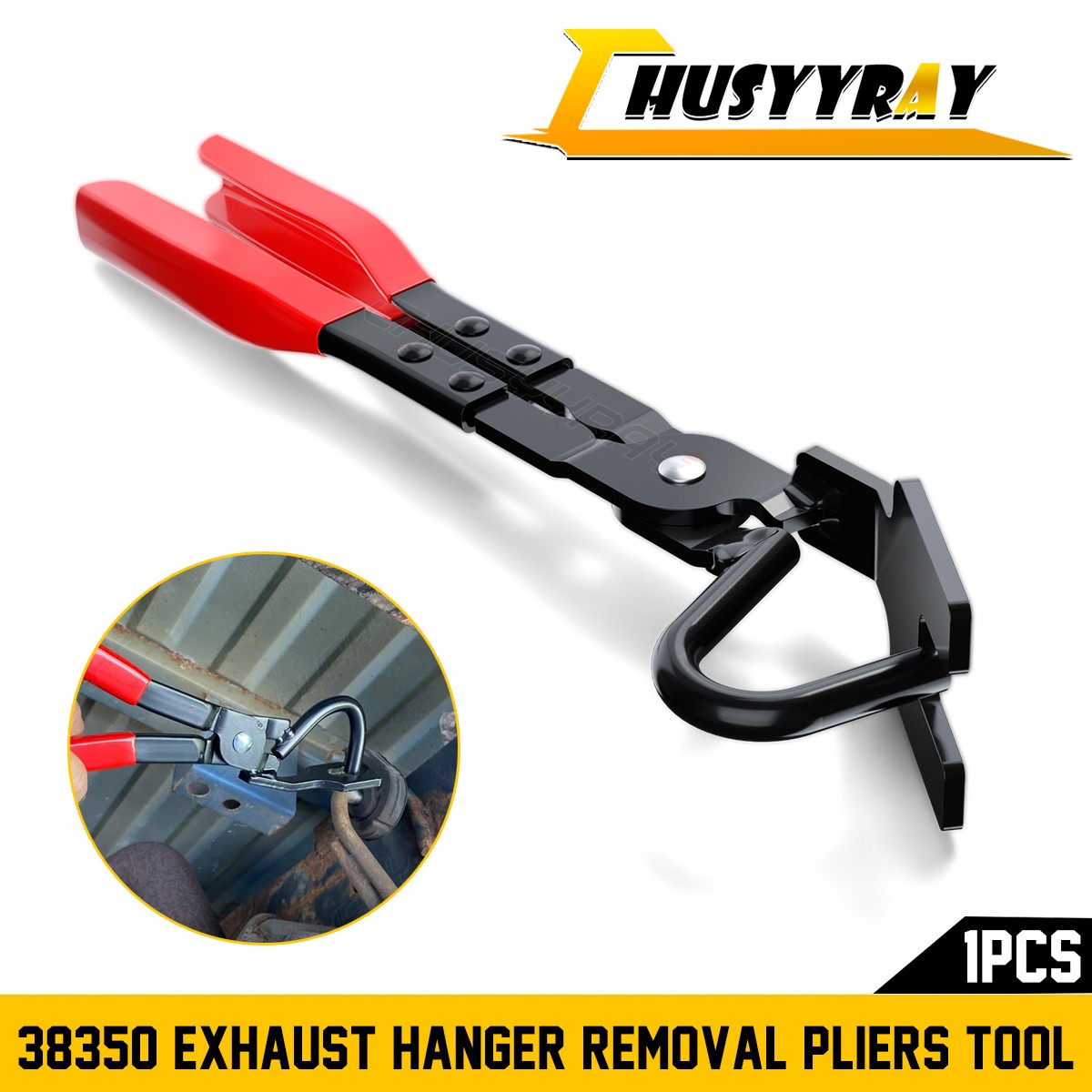 Exhaust Hanger Removal Pliers Pipe Rubber Grommet Garage Hand Tool Trim