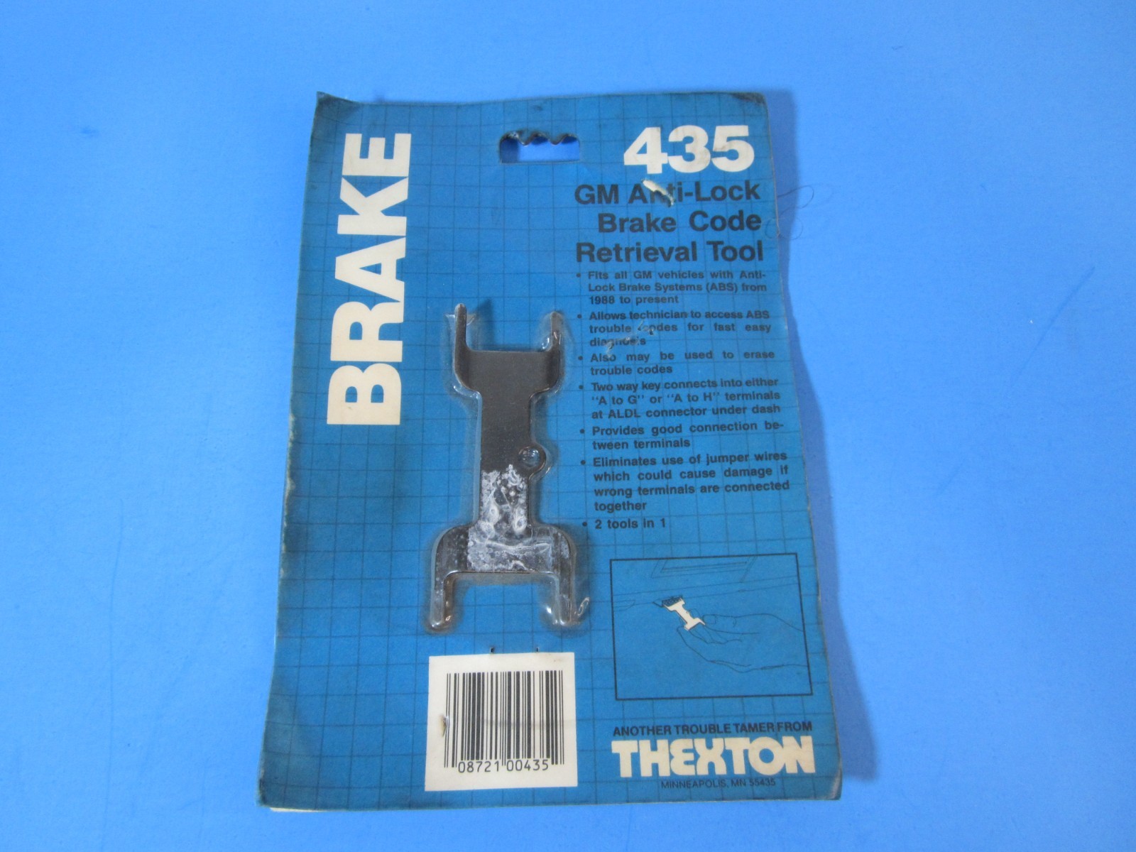 Thexton # 435 GM Anti-Lock Brake Code Retrieval Tool 1988 and Newer