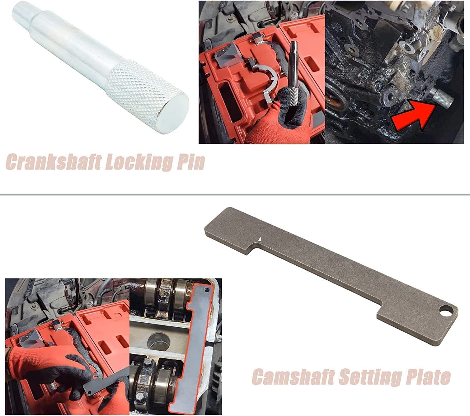 Head Gasket Bolts Set & Timing Chain Kit W/ Tools For Chevrolet Cruze 1.4L Turbo