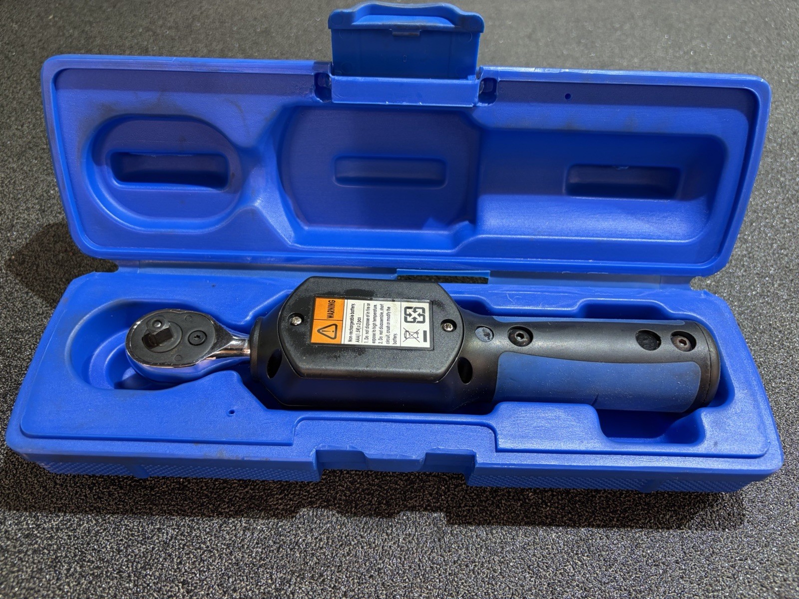 LASER 6207 1/4″ Drive Digital Torque Ratchet 6-30Nm Professional Steel Kit