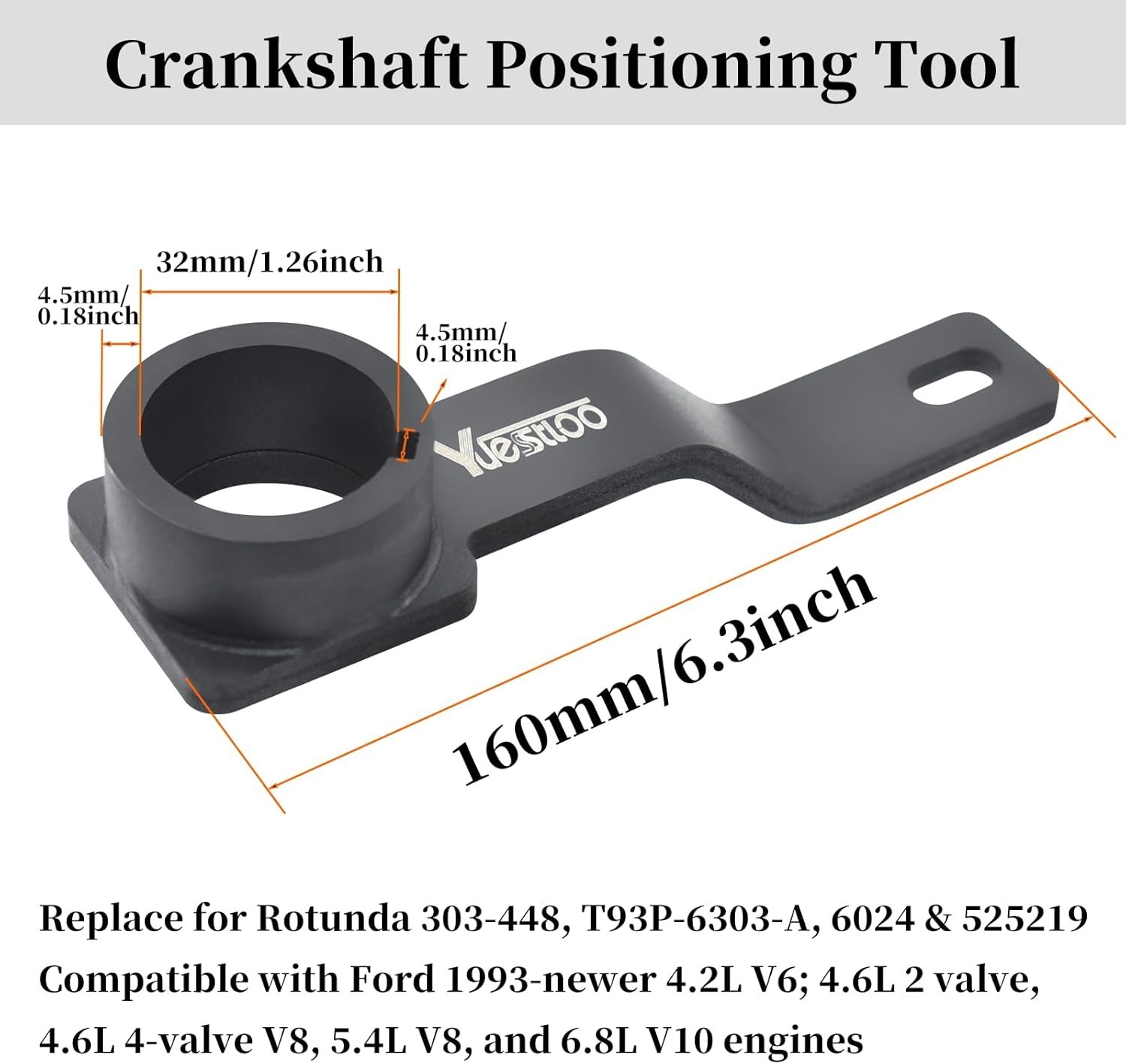 Camshaft Holding Timing Tool 3Pcs Ford F150 Mustang 5.0 Coyote 2018-2023 303-448