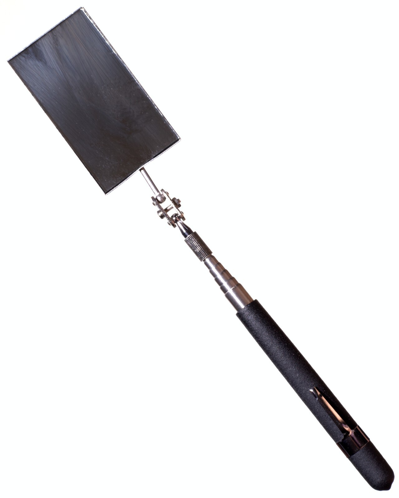 32 Inch Extending Telescoping Mirror – 2″ x 3-1/2″ Rectangular W/ Pocket Clip