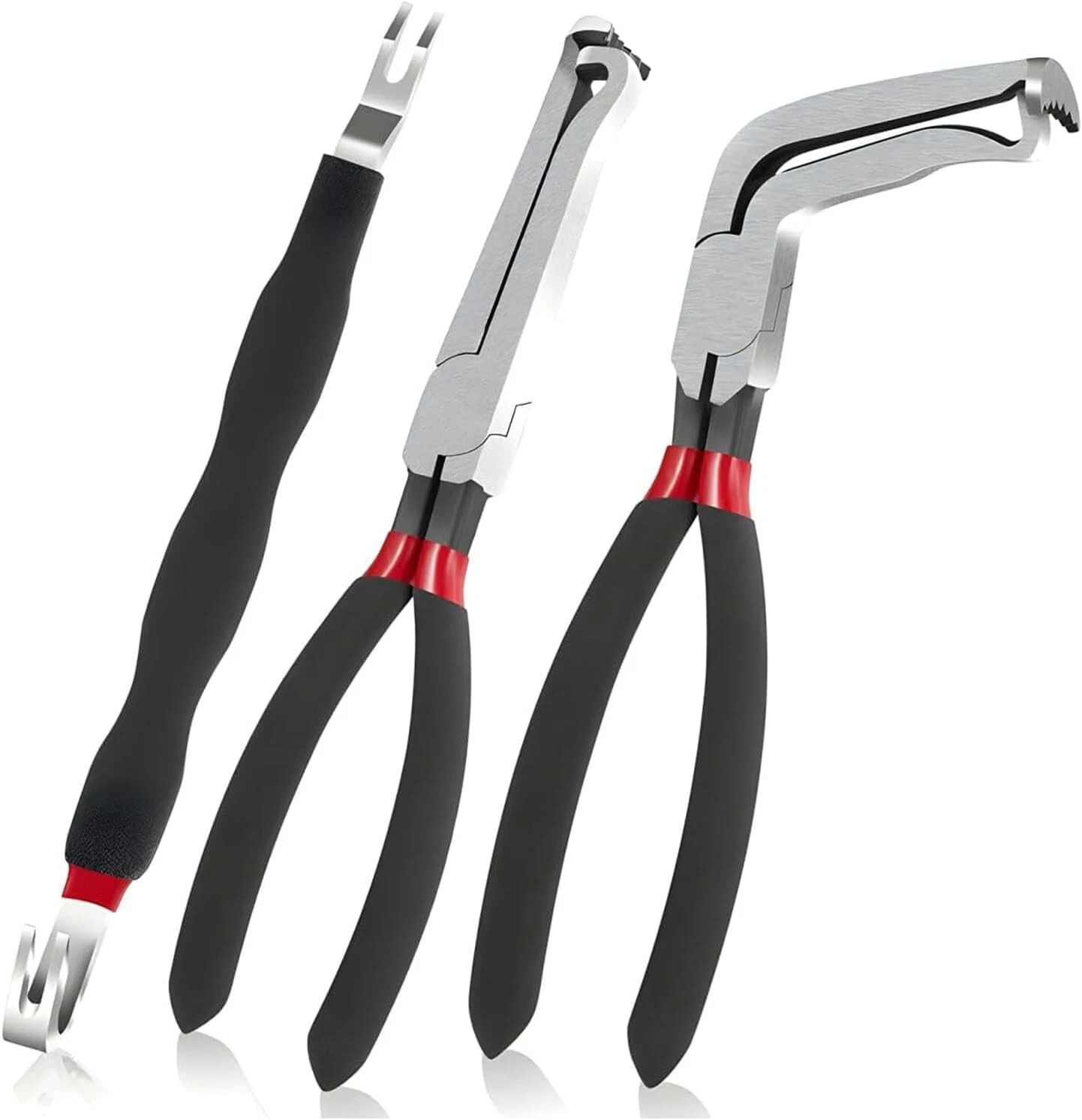 3PC Electrical Disconnect Pliers 60 Degree Electrical Connector Separator Wiring