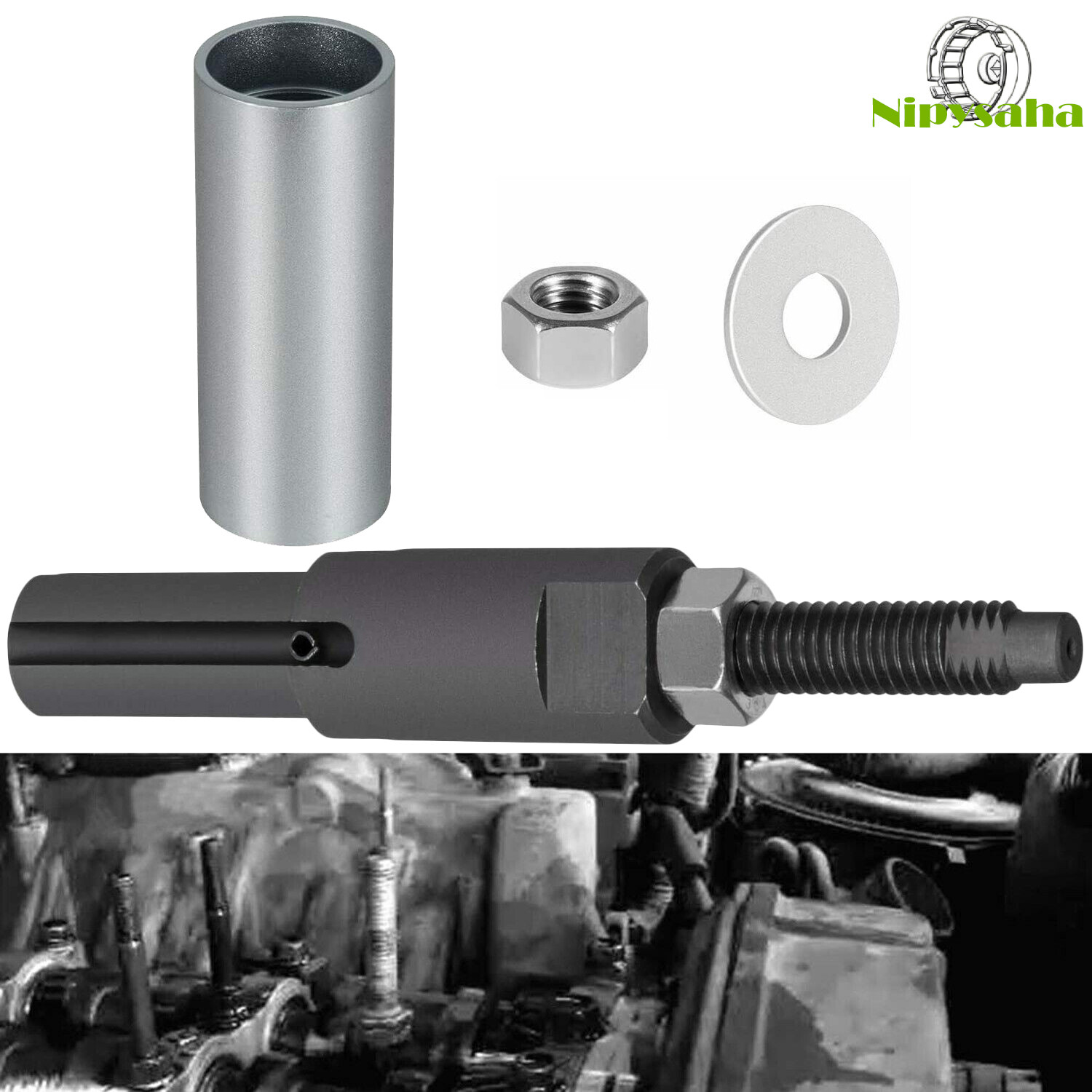 lb7 Injector Tube/Cup Installer/Remover for GM 6.6L Duramax Diesel 2001 to 2025
