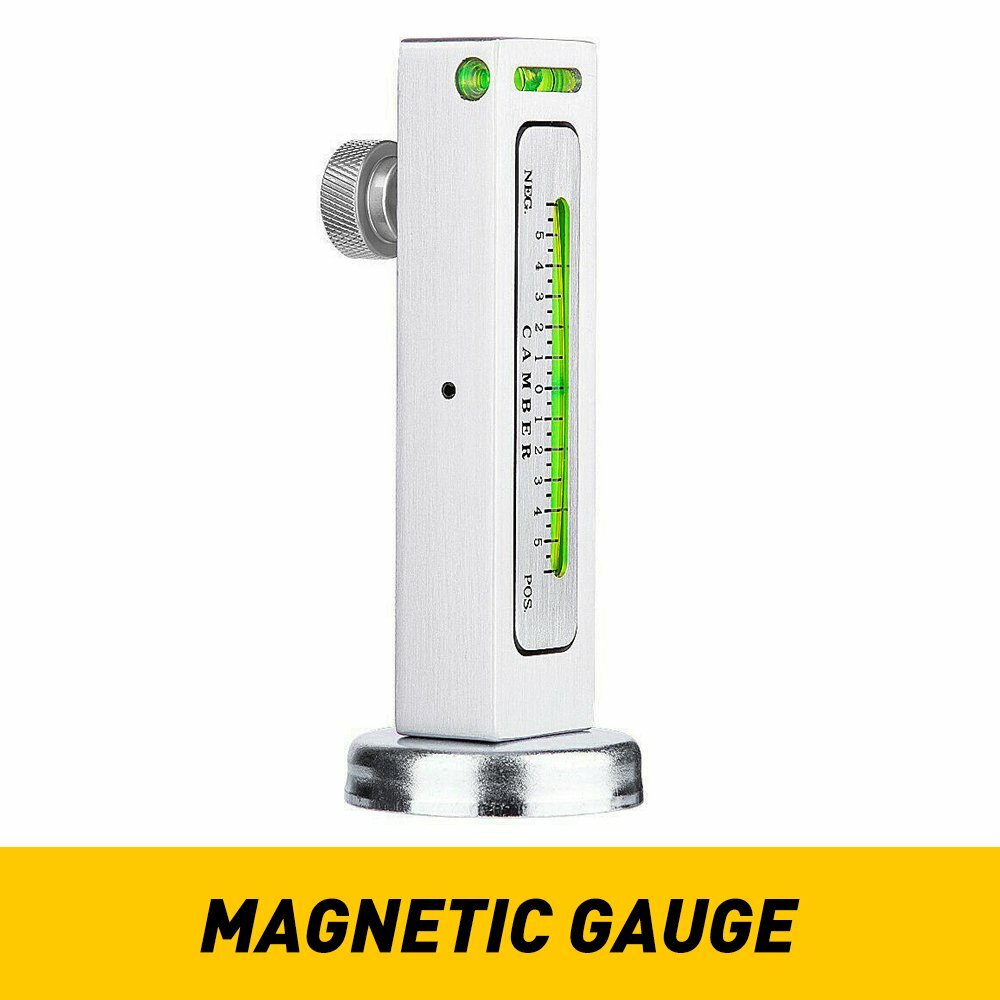 Car Truck Magnetic Gauge Level Tool Vehicle Camber Castor Strut Wheel Alignment
