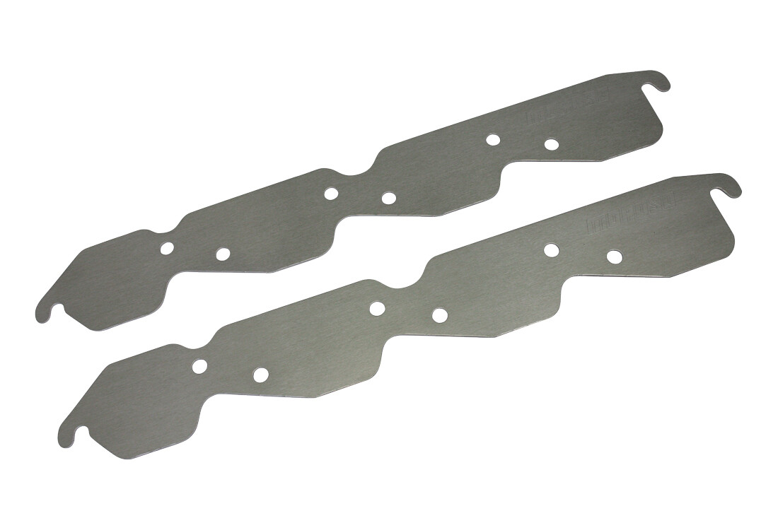 MOROSO 25160 BBC Exhaust Block Off Storage Plates Gen IV