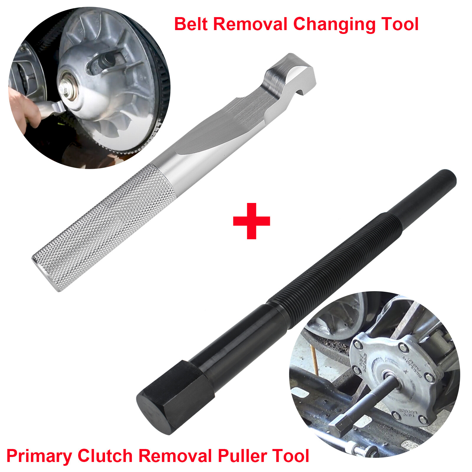 Belt Change Removal Tool + Primary Clutch Puller For Polaris RZR XP 1000 900