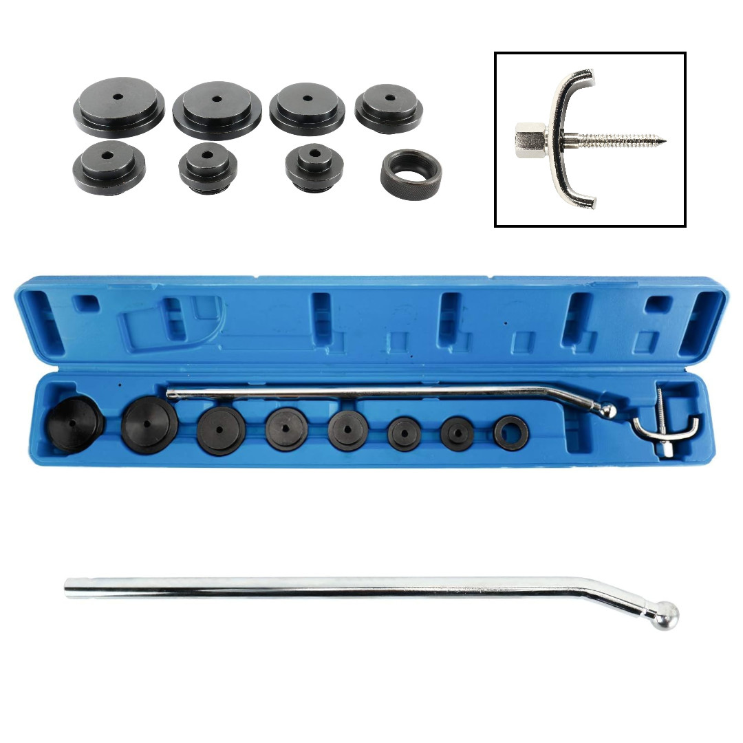 10PCS Frost Plug Installer Remover Tool Set For 1″ to 2-3/8″ Frost Plugs Autos
