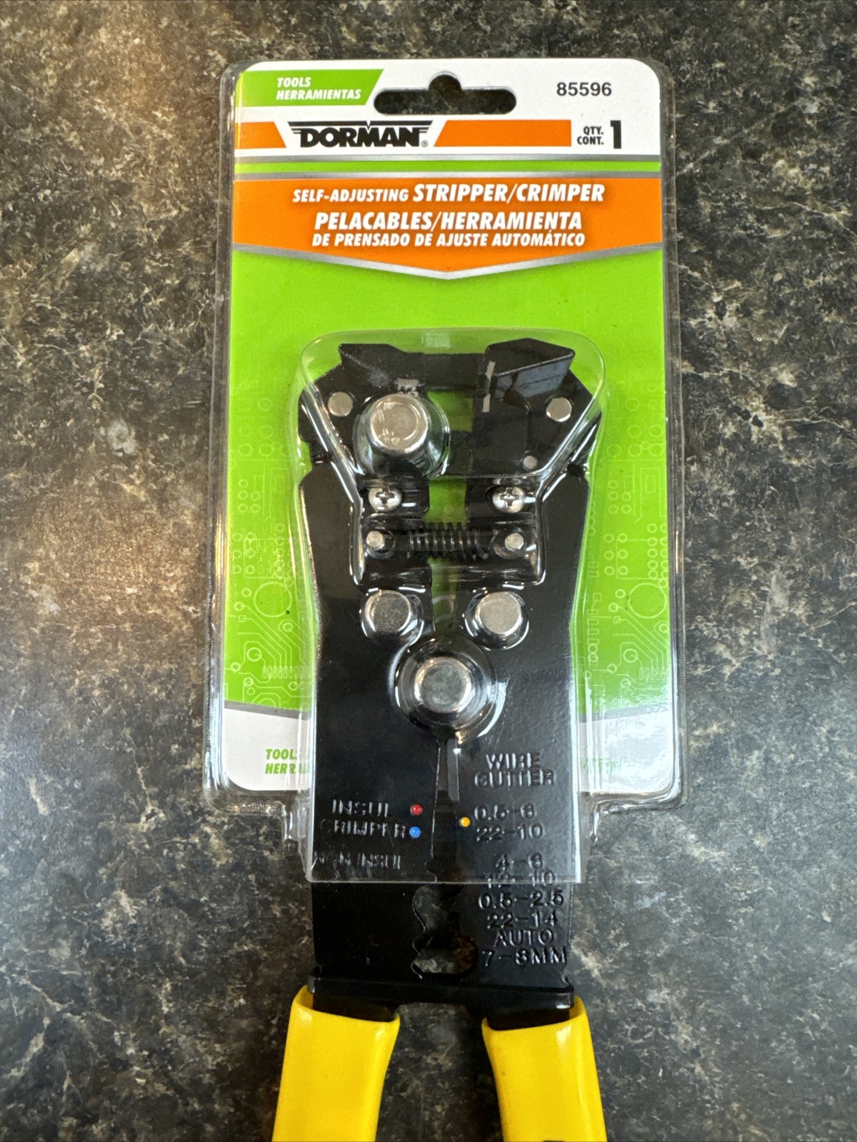 DORMAN 85596 Electrical Wire Stripper/Crimper Self-Adjusting NEW Ships Fast