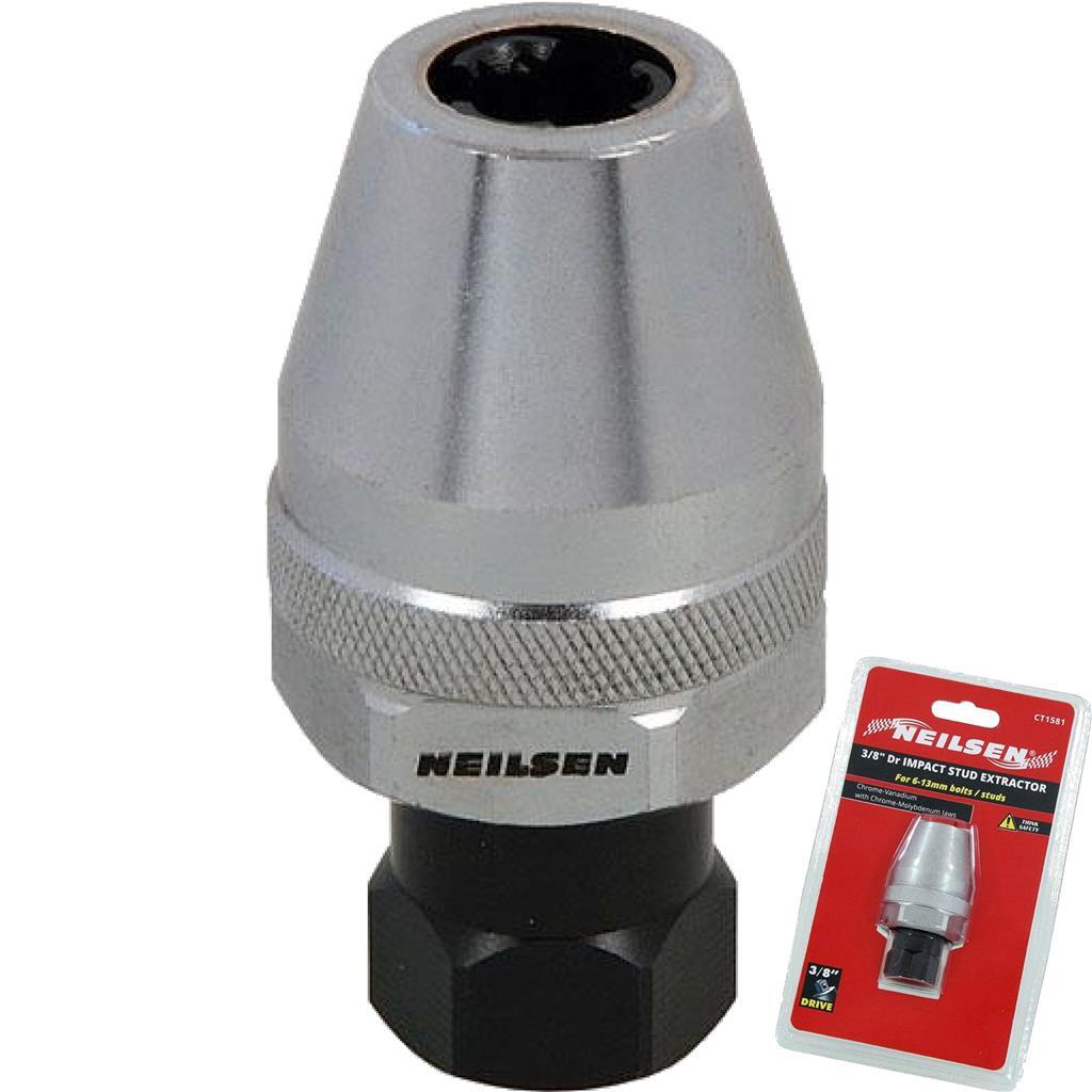 Neilsen Impact Stud Bolt Extractor Removal Tool 3/8″ Drive 6mm – 13mm Studs