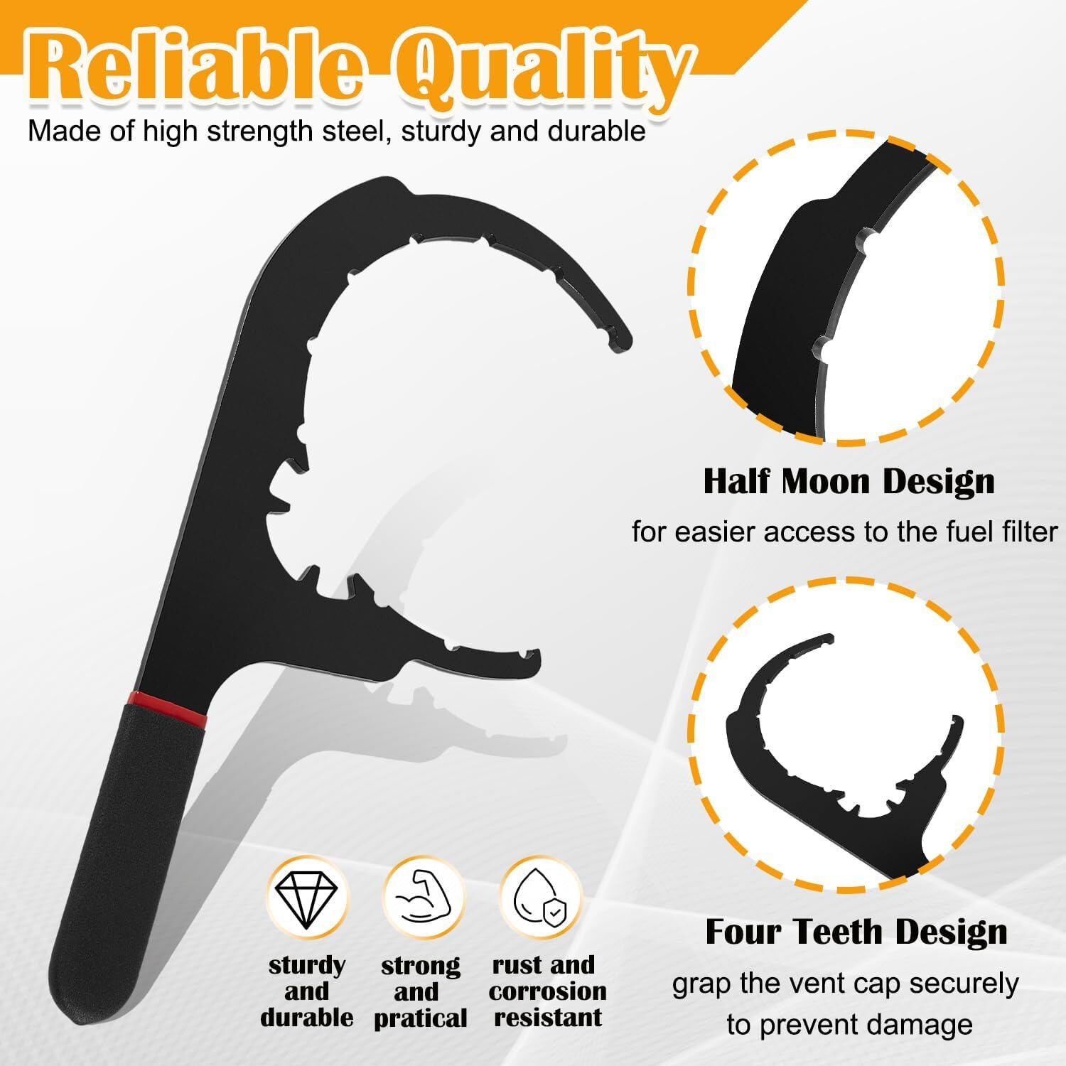 Diesel Fuel Filter 6″ Oil Filter Removal Wrench 61110 for Davco Filter Separator