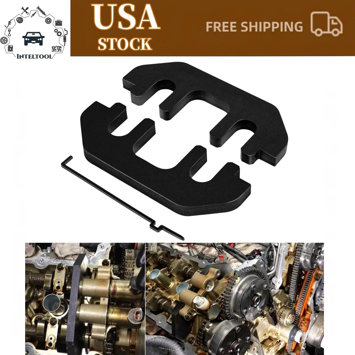 For Ford 3.5L 3.7L Camshaft Alignment Holding Tool Tension TDC Cam Timing Lock