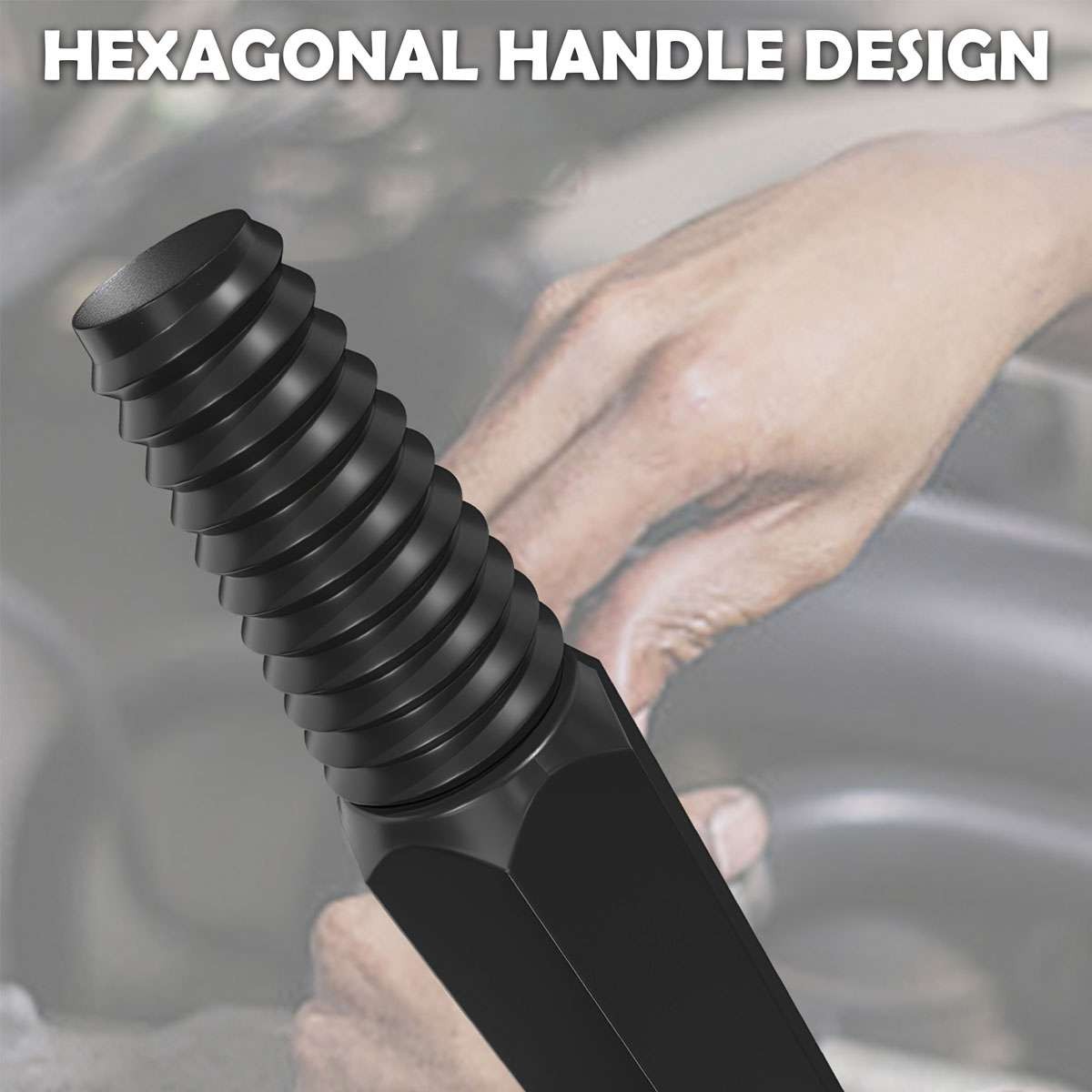 2pcs Fracture Damaged Spark Plug Broken Extractor Removal Tool Left-Hand Thread